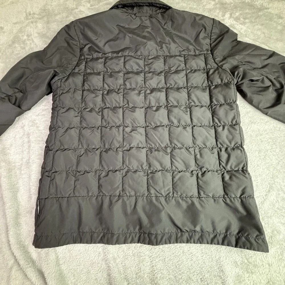 North Face Mens ThermoBall Eco Puffer Jacket Black Medium Lightweight Hiking